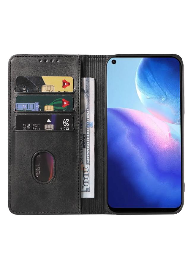 اس-توب جراب هاتف OPPO Reno5 5G بإغلاق مغناطيسي من الجلد - Image 3