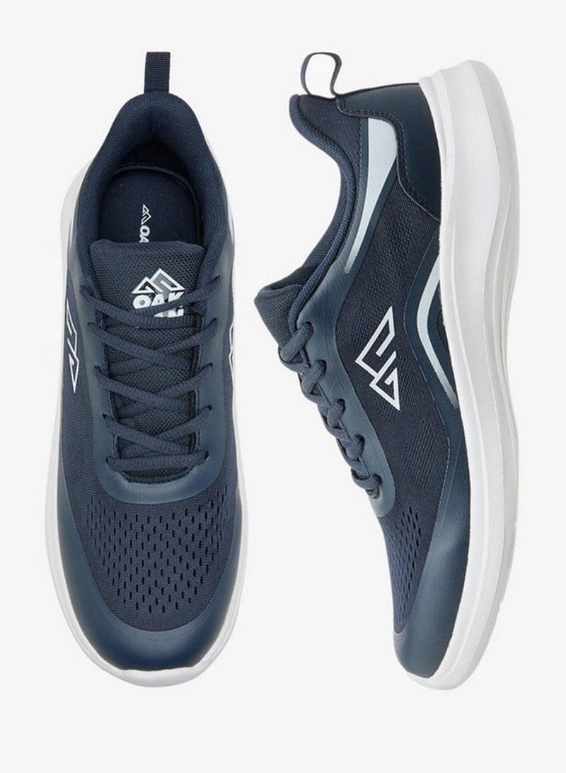 Oaklan by Shoexpress Textured Sports Shoes with Lace-Up Closure - Image 3