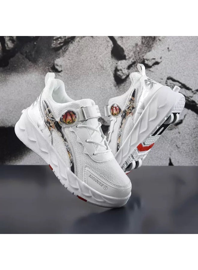 سكاي فيو أحذية دوارة للجنسين، أحذية أطفال بعجلات لامعة، أحذية تزلج دوارة مضيئة للبنات، أحذية رياضية للأولاد، أحذية رياضية وامضة قابلة لإعادة الشحن كهدية، مقاسات من 32 إلى 40 - Image 2