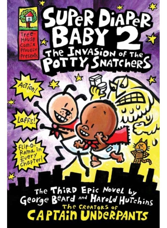 Super Diaper Baby 2 The Invasion of the Potty Snatchers - Paperback