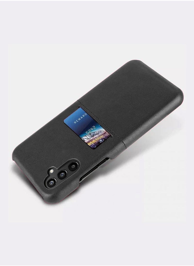 G-CASE - Cardcool Series Protection Shell Leather Texture Case Cover For Samsung Galaxy A54 5G 2023 Black - Image 1