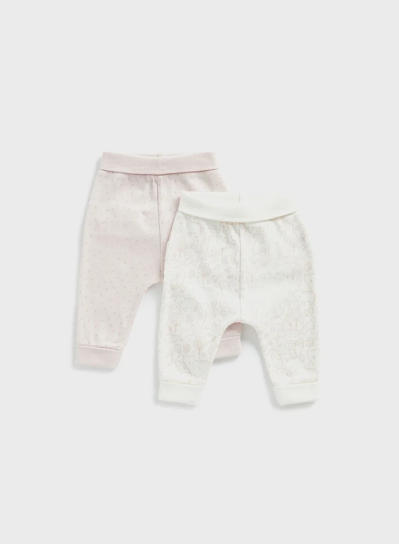 mothercare Infant 2 Pack Essential Sweatpants
