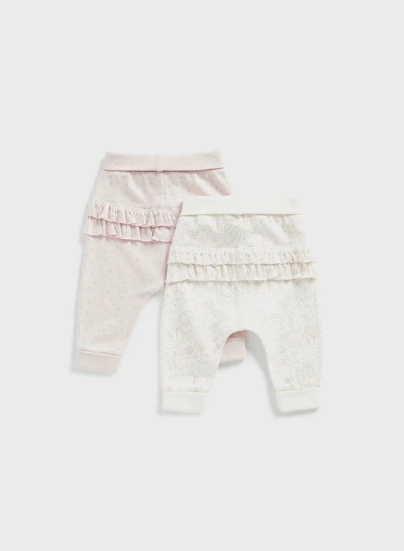 mothercare Infant 2 Pack Essential Sweatpants