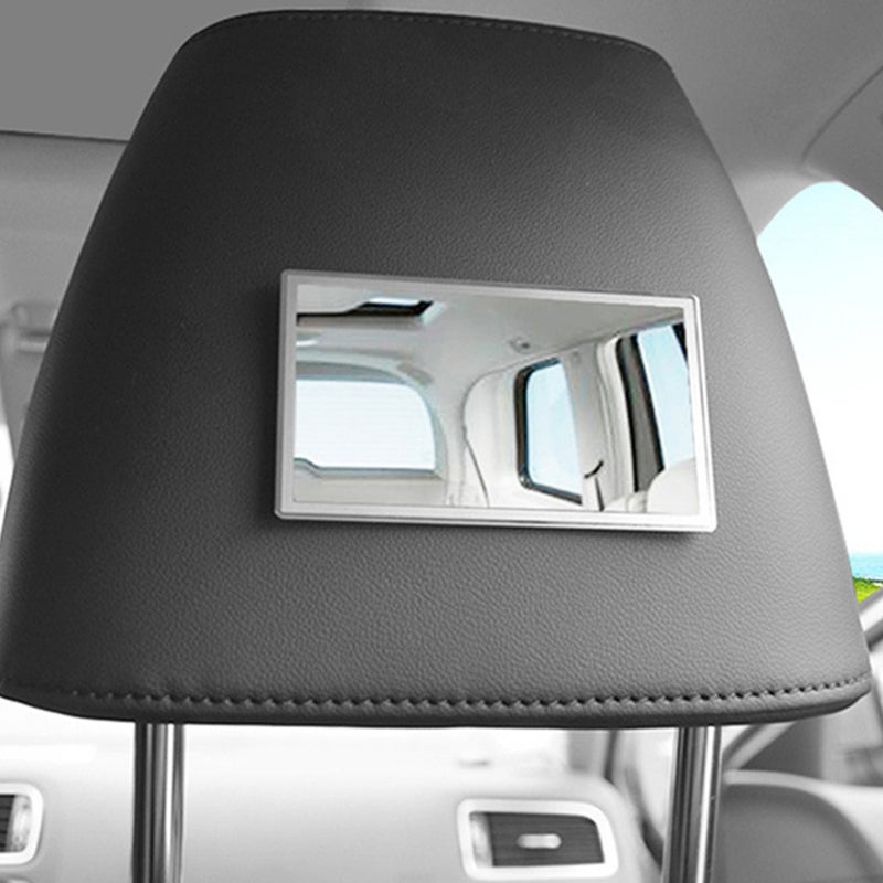 🚗 مرآة داخلية للسيارة بتصميم متين للعرض الخلفي للاستخدام المريح في المكياج - Image 3