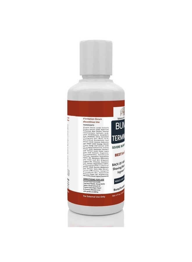 Breej BUMP TERMINATOR Severe Bumps Treatment | Razor Bumps And Ingrown Hair Treatment | Bikini Bumps | Back of Head Bumps And Ingrown Hair Treatment, 4 oz (Pack of 1) - Image 3