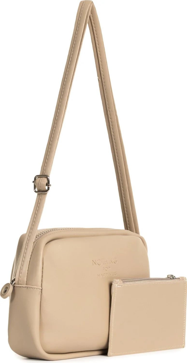 نوثينج Women's Wallet Mini Urban Crossbody Zippered Adjustable Strap Model Handbag and Shoulder Bag