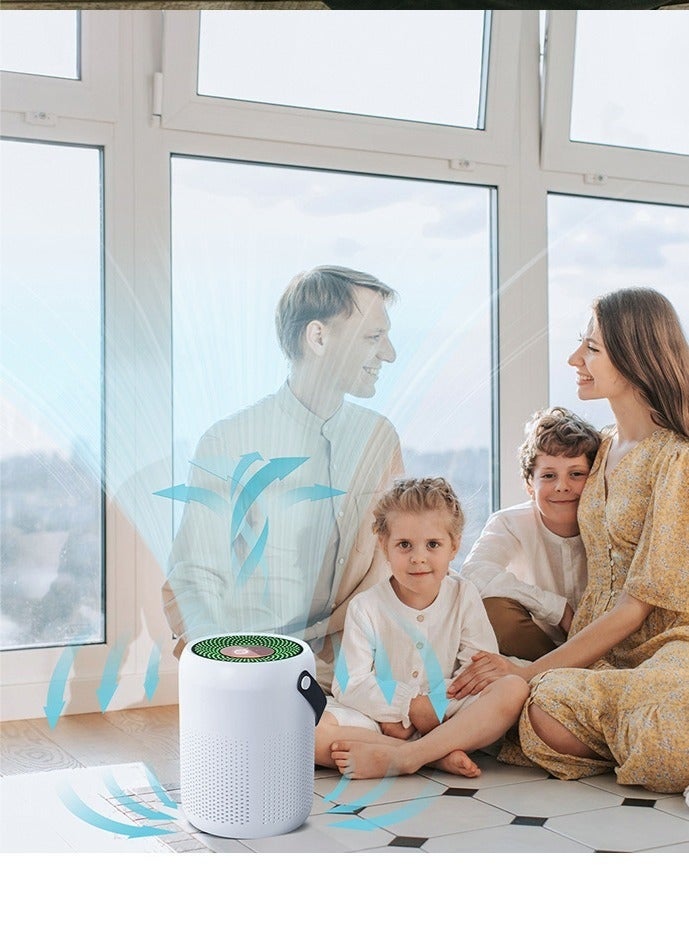 Bukela Portable Air Purifier with H13 HEPA Filter, Mini Purifier for Room, Max 216 sq.ft/20m, Perfect for Travel In-Car and Desktop - Image 5