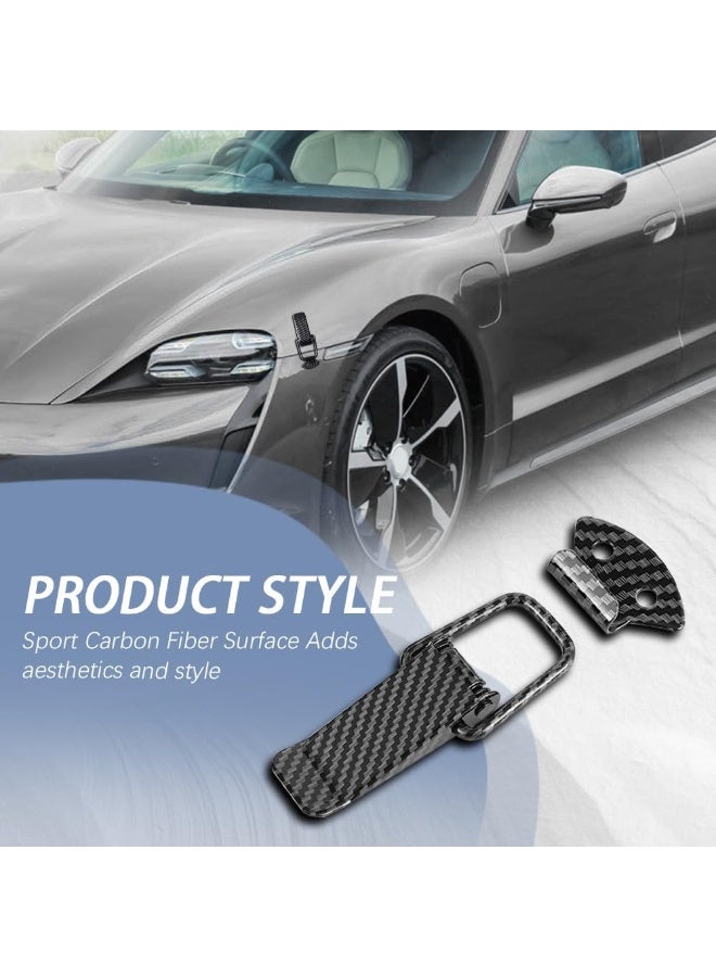 YelaJoy 2-Pack Car Bumper Quick Release Clips – Durable Carbon Fiber Front/Rear Bumper Fastener Kit, Universal Security Hook Lock Clips for Cars, SUVs, Trucks – No Drilling, Adhesive Backing - Image 5