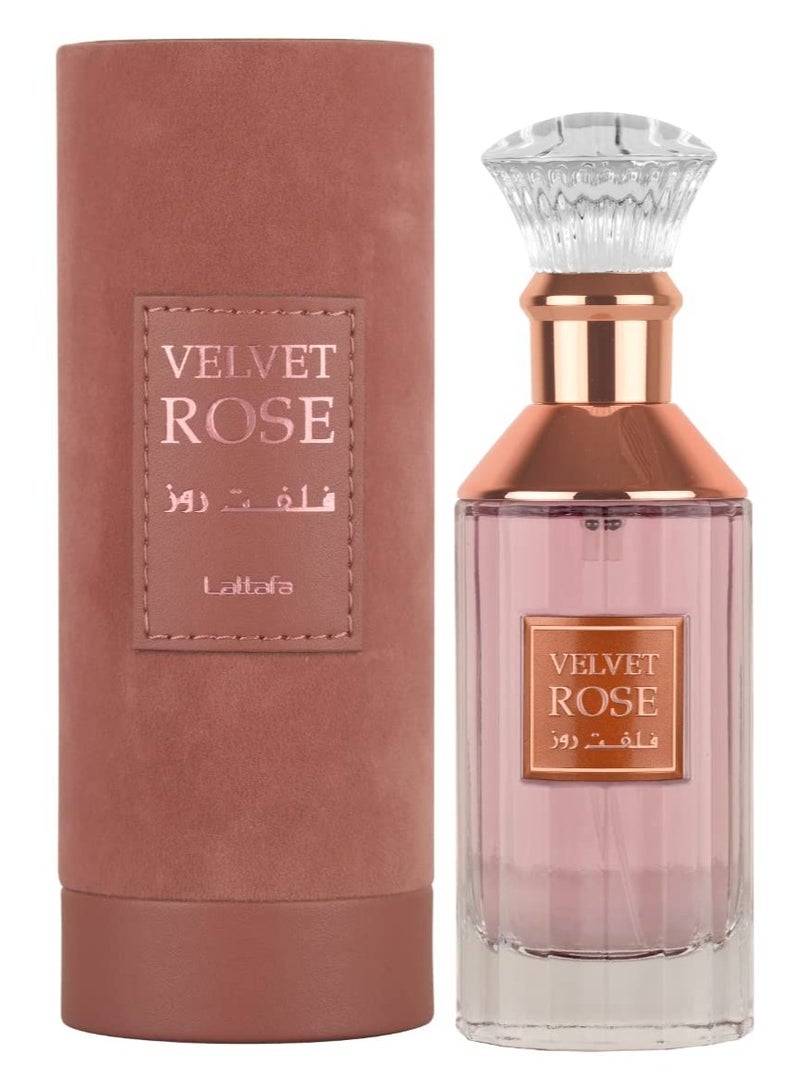 Lattafa Velvet Rose Unisex Eau De Parfum 100Ml