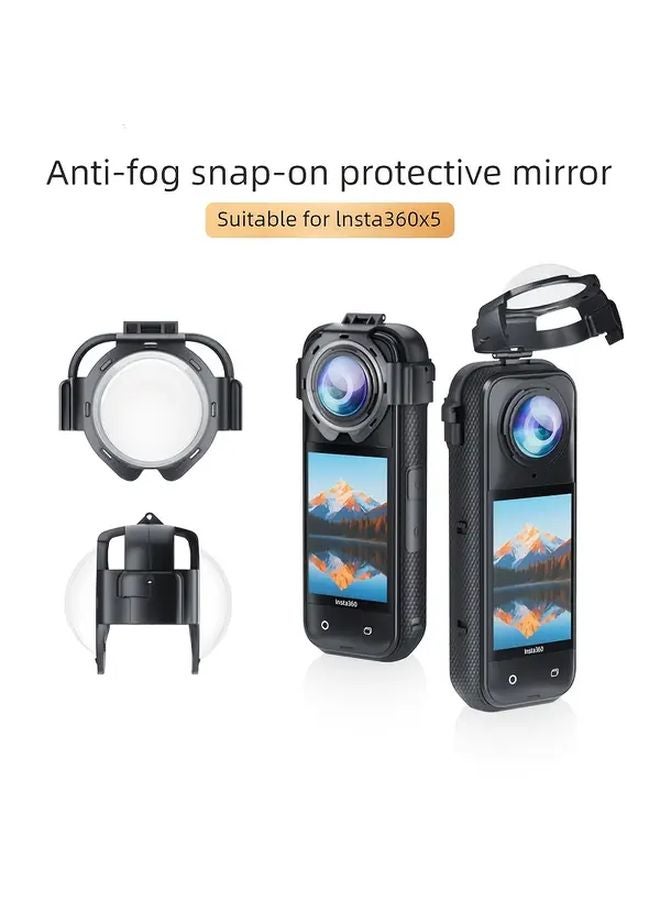 Insta360 X5 Snap On Lens Protector High Transparency Tempered Glass Anti Scratch - Image 4
