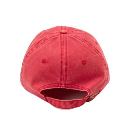 AMERICAN NEEDLE Coke Coca Cola Officially Licensed Raglan Wash Adjustable Baseball Hat (COKE-1708A) Red - Image 3