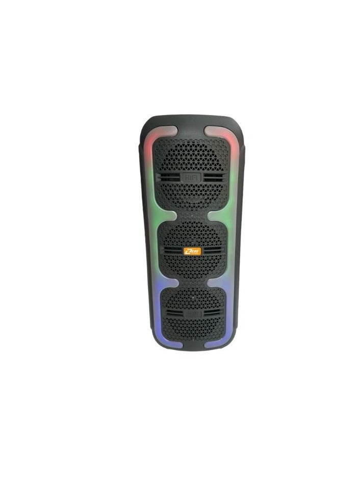 Zero - Speaker ZR-690S 1.0 with Microphone and Battery - Black Color - Image 1