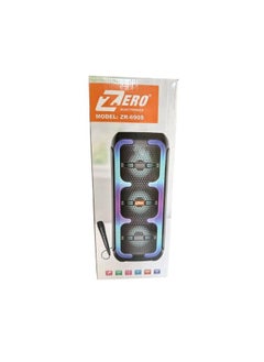 Zero Speaker ZR-690S 1.0 with Microphone and Battery - Black Color  - Image 4