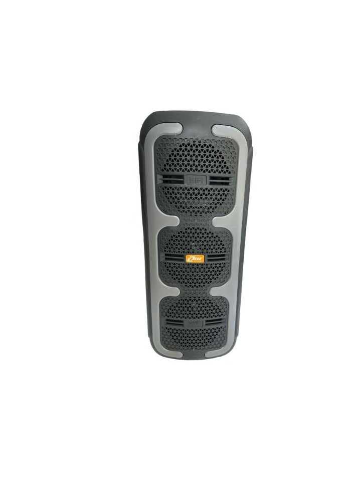Zero - Speaker ZR-690S 1.0 with Microphone and Battery - Black Color - Image 1