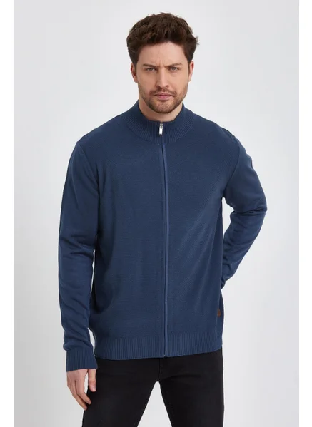 Alexander Gardi Alexandergardı Half Turtleneck Zipper Cardigan (E22-5717)
