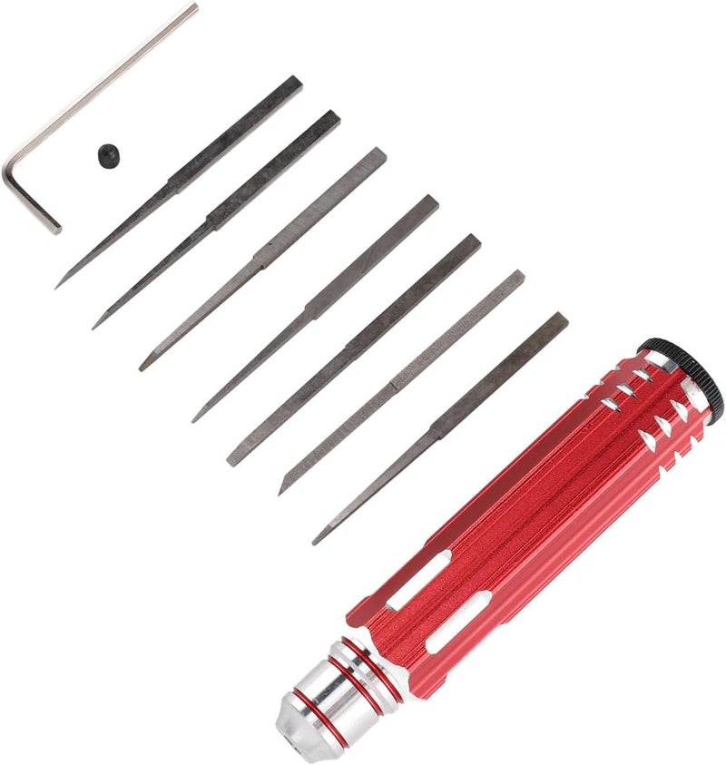 Zerodis Hand Tools Cutting Tool with 7 Blades Scriber Tool for Remote Car Drones Repairing Model Scriber Carved Scribe Line - Image 4