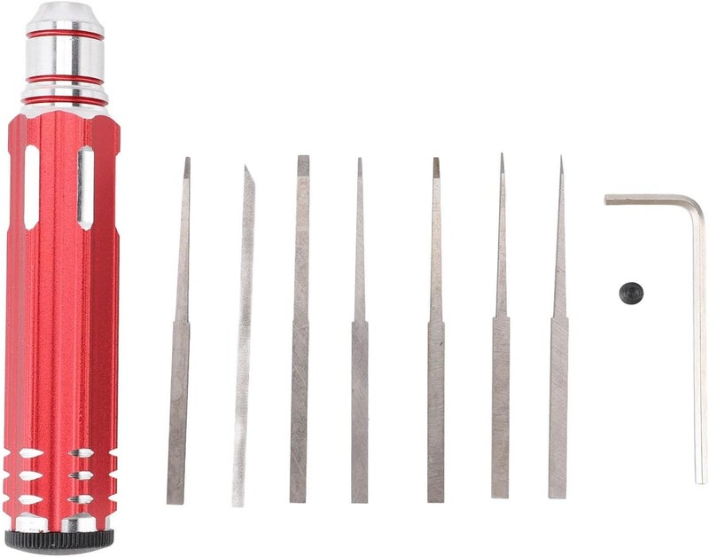 Zerodis Hand Tools Cutting Tool with 7 Blades Scriber Tool for Remote Car Drones Repairing Model Scriber Carved Scribe Line - Image 1