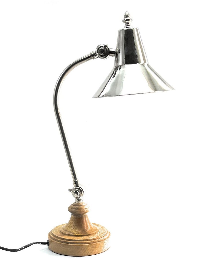 Souq DESIGNS Lamp For Bedroom Side Desk Lamp With Adjustable Arm Night Lamp , Reading Lamp For Bedside Table, Study Smart Lamps For Home & Office Luxury Decor  - Image 2