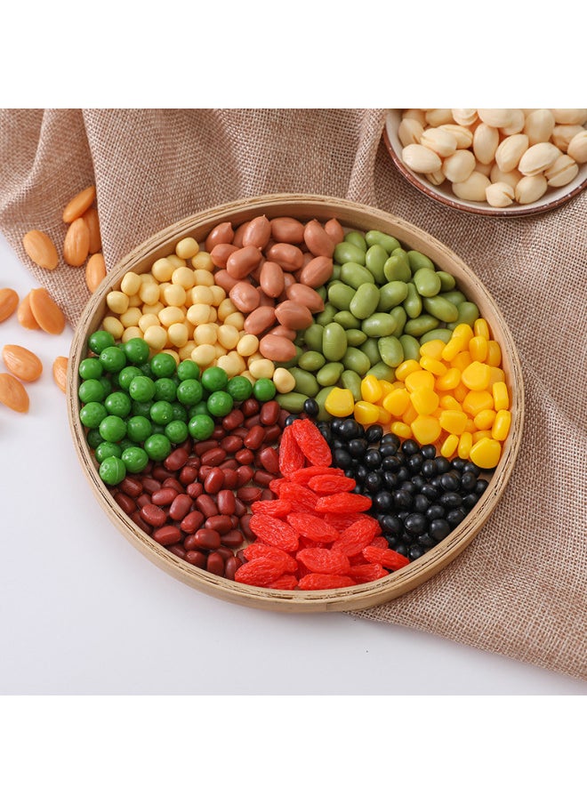 Generic - Simulation Cereal Props Simulation Corn Soybean Food Play Model Nuts Cashew Nuts Peanut Kernel Soybean Rice-Color:Eight Treasure Congee Mix A-Specifications:Buy By Pound - Image 1