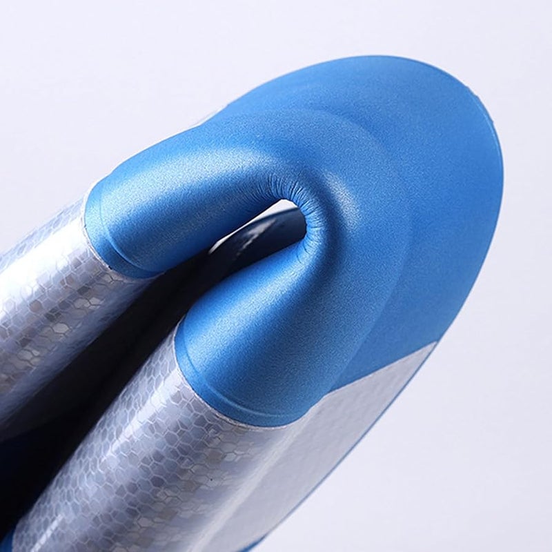 Blue Reflective Car Corner Guards Wall Protectors for Garage Parking Night Visible - Image 4