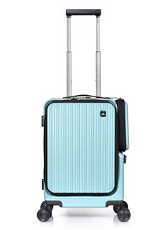 MORANO Morano smart carry-on 20 inch luggage with large storage compartments a side pocket with a special lock and a pocket for tablets and documents Size  37-28-50 cm  - Image 2