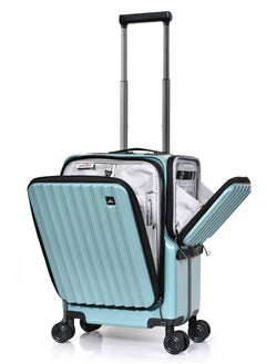 MORANO Morano smart carry-on 20 inch luggage with large storage compartments a side pocket with a special lock and a pocket for tablets and documents Size  37-28-50 cm  - Image 3