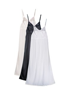 City Rose 3 - Pieces Women Camisole Comfortable dress underwear sleepwear MultiColour  - Image 1