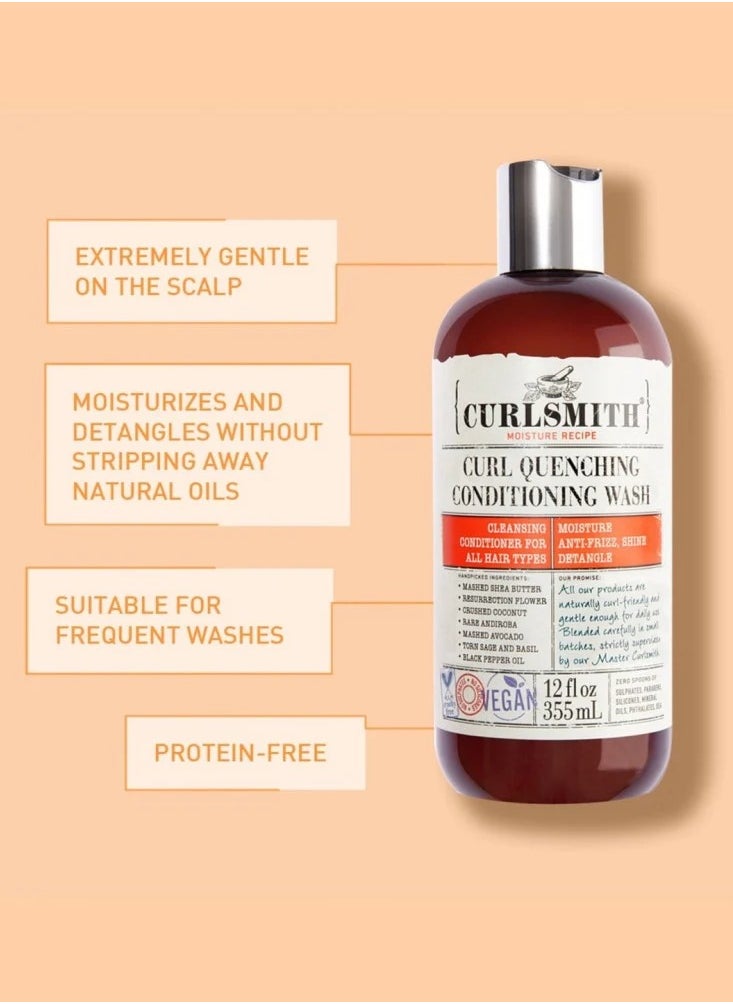 CURLSMITH Curlsmith - Curl Quenching Conditioning Wash 355ml  - Image 2