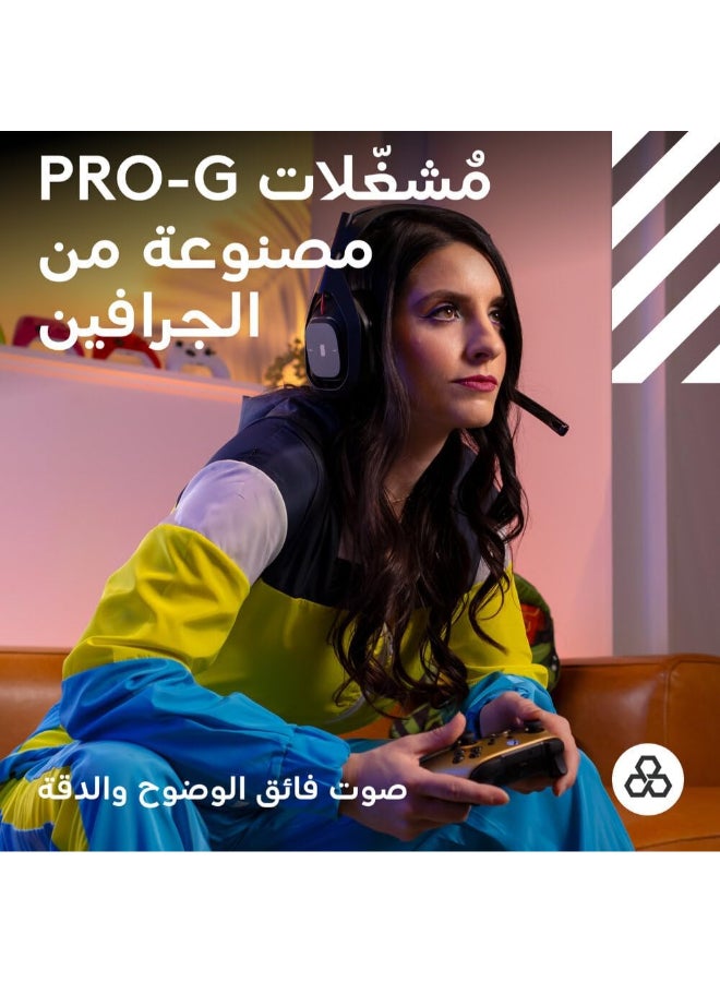 ASTRO A50 LIGHTSPEED Wireless Gaming Headset + Base Station (Gen 5), PRO-G GRAPHENE, Switch Between 3 Systems, USB-C to Xbox, PS5, PC/Mac or Nintendo Switch, Bluetooth Black - Image 3