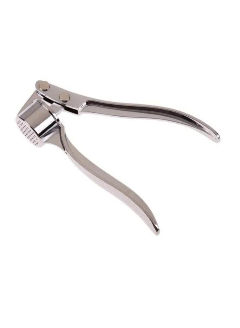 Grenade Ginger And Garlic Press Silver 20cm