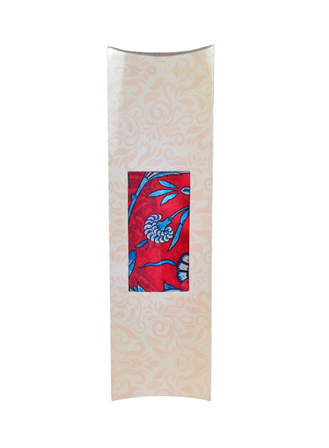 Pomegranate Burkina Scarf Red/Blue/Beige - Image 2
