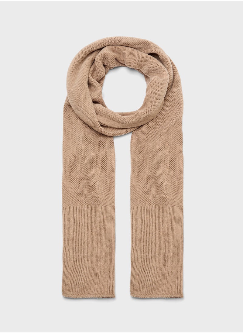 Robert Wood Casual Knitted Scarf  - Image 1