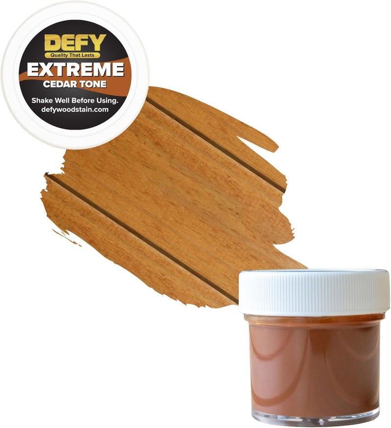 DEFY Extreme Semi-Transparent Wood Stain 1 Oz Color Samples - Image 2