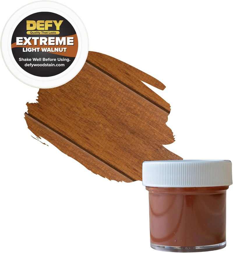 DEFY Extreme Semi-Transparent Wood Stain 1 Oz Color Samples - Image 3
