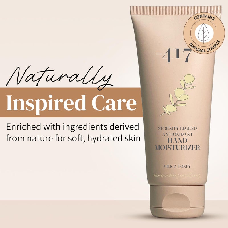 -417 Minus Milk & Honey Hand Moisturizer: Nourishing Anti-Oxidant Rich - Image 2