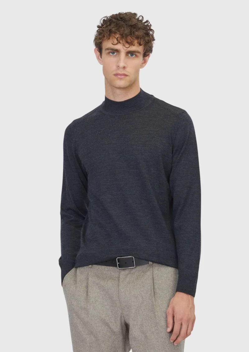 RAMSEY Hard Coal Knitwear Sweatshirt