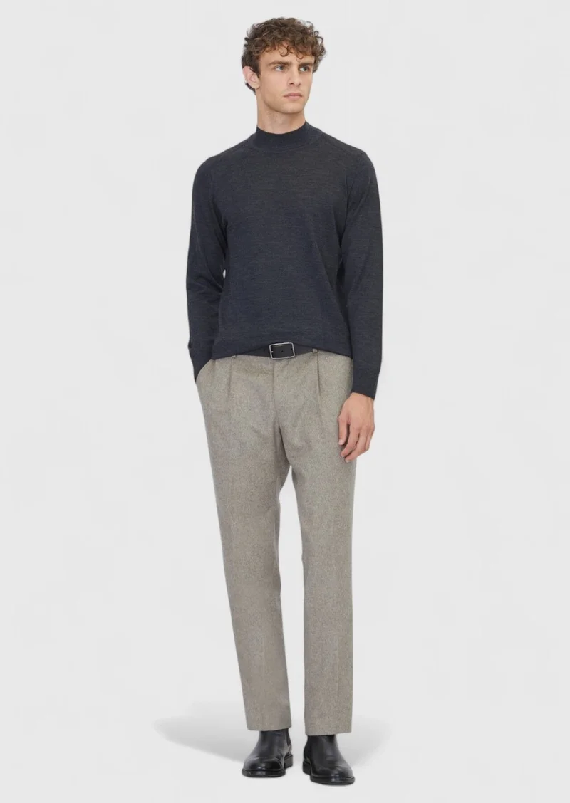 RAMSEY Hard Coal Knitwear Sweatshirt