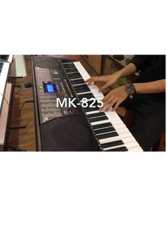 Mike Music 61 Key Keyboard Piano for Beginners LCD Display MK825 Eletronic Keyboard Lighting Digital Piano Keyboard with Sheet Music Stand, Power Supply,61 Keys Keyboard Thick Bag  - Image 5