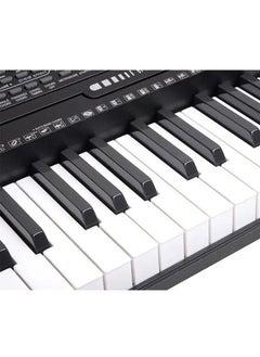 Mike Music 61 Key Keyboard Piano for Beginners LCD Display MK825 Eletronic Keyboard Lighting Digital Piano Keyboard with Sheet Music Stand, Power Supply,61 Keys Keyboard Thick Bag  - Image 4