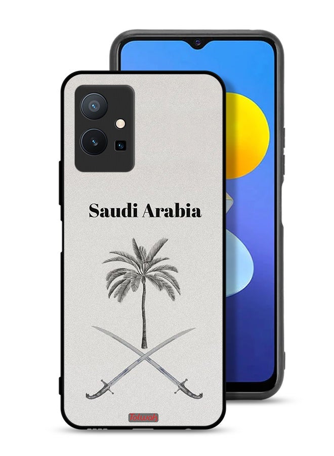 Tolwak Vivo Y75 5G Protective Case Cover Kingdom Of Saudi Arabia Sign Art - Image 1