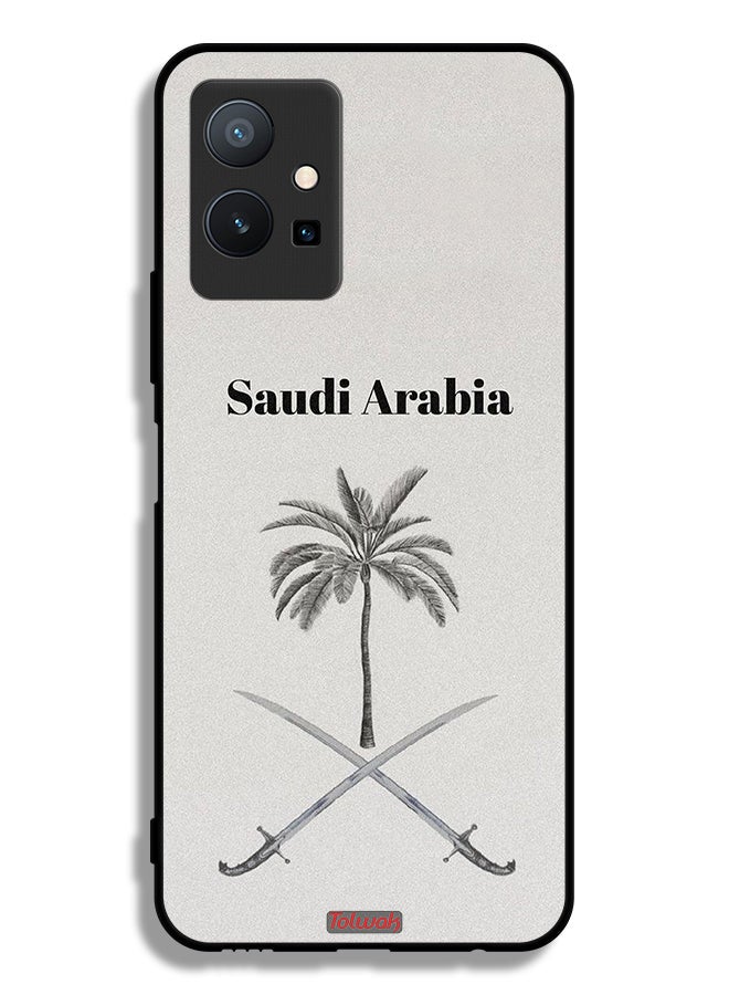 Tolwak Vivo Y75 5G Protective Case Cover Kingdom Of Saudi Arabia Sign Art - Image 2