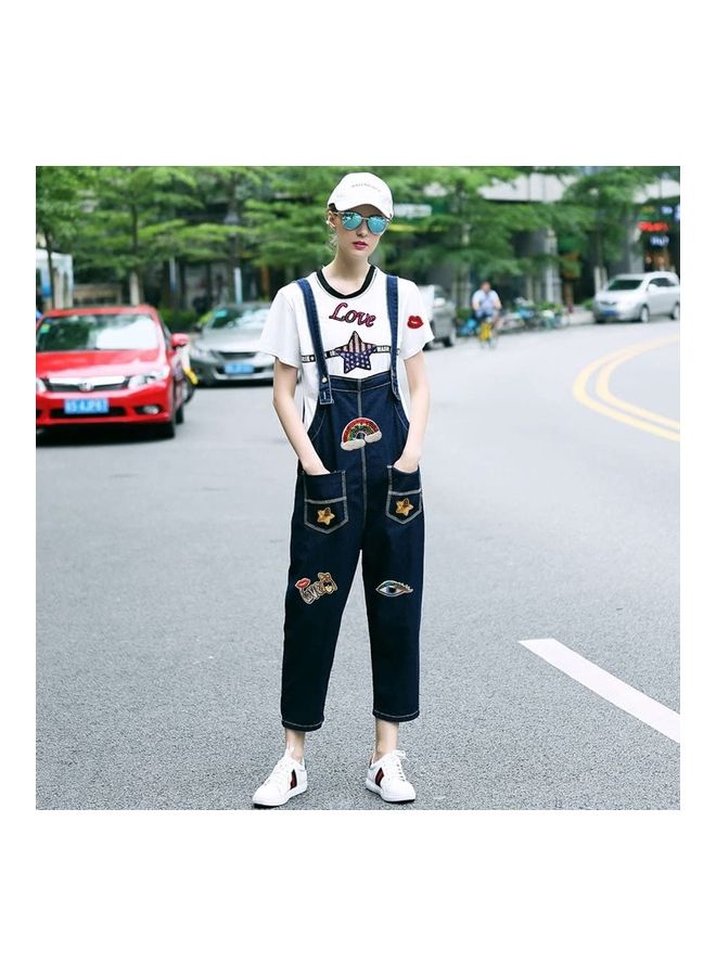 نيبمينينت مجموعة رقع مطرزة بتصميم عيون كبيرة من 26 قطعة يمكنك تركيبها بنفسك - Image 4