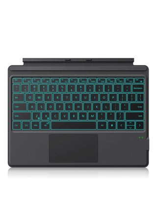 Type Cover for Microsoft Surface Pro 7/ Pro 7 Plus/Pro 6/ Pro 5/ Pro 4 12.3"/Pro 3, Portable Bluetooth 5.0 Wireless,Multi-Gesture Touchpad 7-Color Backlit Keyboard for Surface Pro 7/7+/6/5/4/3 - pzsku/Z142B1EEA6376477CA5F4Z/45/_/1677594998/fd415c49-be47-408c-b47e-b086ed7b39cf