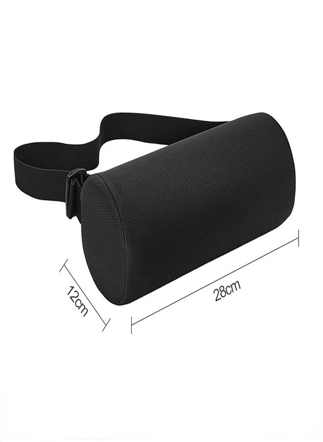 Generic - Lumbar Roll Multi-Function Memory Foam Adjustable Round Cylinder Back Support - Image 1