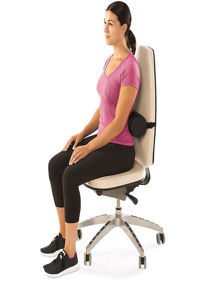Generic - Lumbar Roll Multi-Function Memory Foam Adjustable Round Cylinder Back Support - Image 1