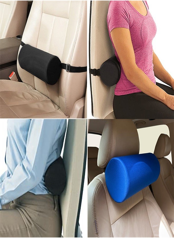 Generic - Lumbar Roll Multi-Function Memory Foam Adjustable Round Cylinder Back Support - Image 1