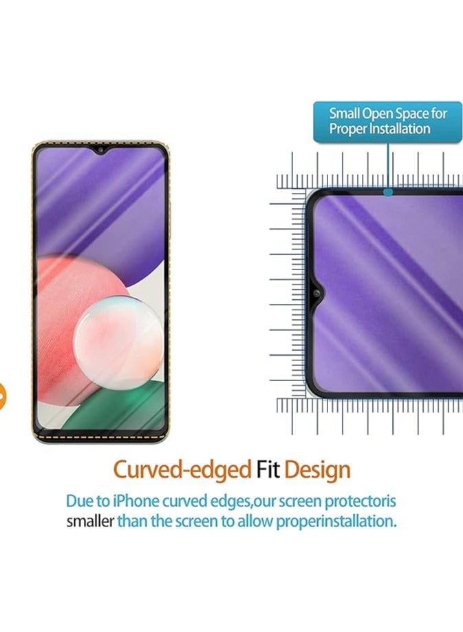 Oppo A78 Screen Protector Full Glue Bubble Free Anti-Scratch Anti-Fingerprint 9H Hardness 3D Curved Edge Tempered Glass Screen Protector for Oppo A78 5G 2023 5D Black Glass 2pack - Image 3