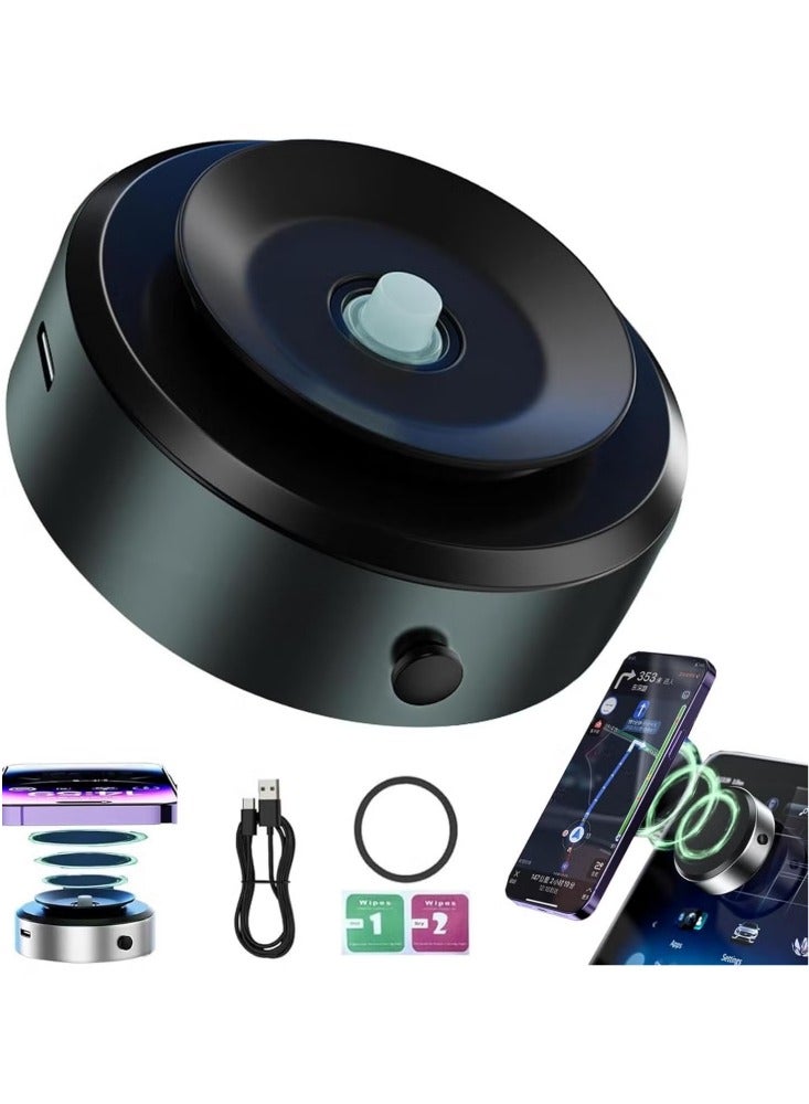 DUSALA Intelligent Mobile Phone Holder Double-Sided Car Mount Magnetic Universal Adsorption Bracket Vacuum Adsorption Stable for Phone - Image 1