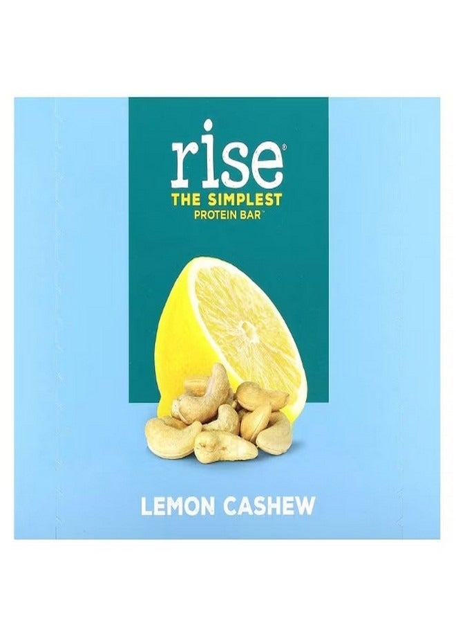 ارتفاع شريط The Simplest Protein Bar Lemon Cashew 12 Bars 2.1 oz 60 g Each - Image 1