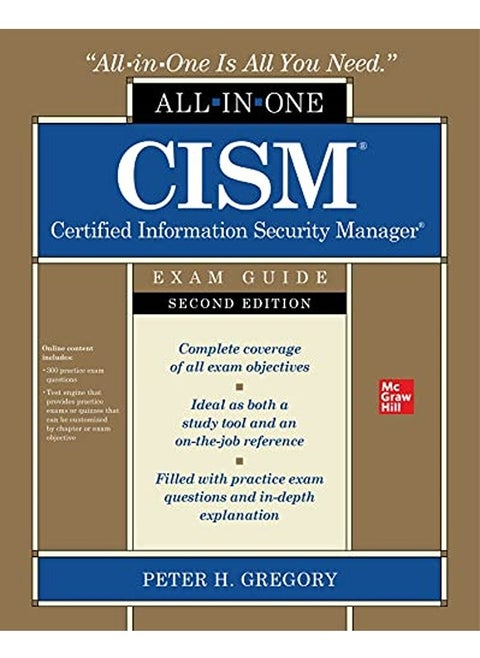Cism Certified Information Security Manager Allinone Exam Guide Second Edition By Gregory, Peter Paperback
